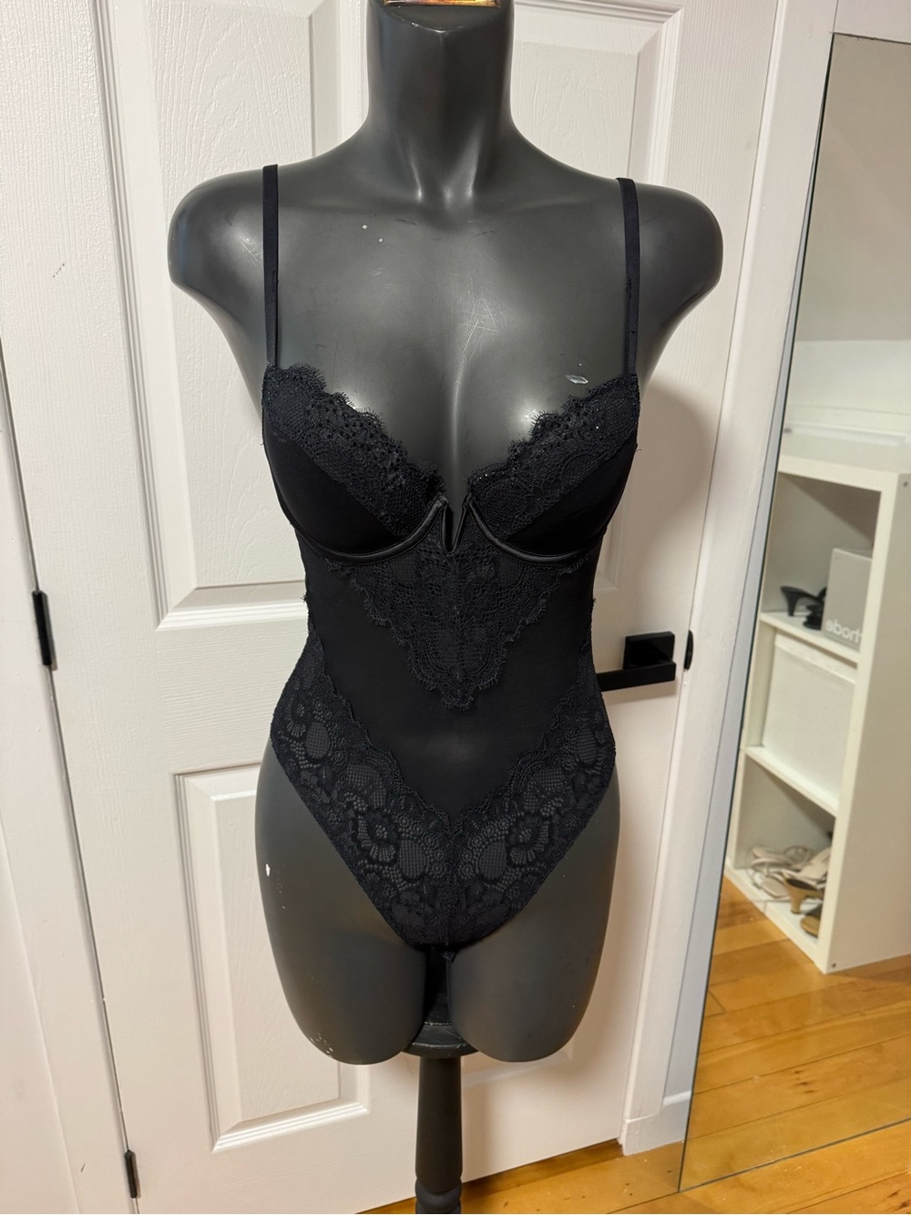 Black Lace Bodysuit - Women Intimates & Sleepwear